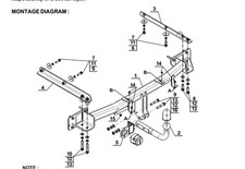 Swan Neck  Tow Bar For