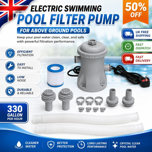 Swimming pool electric filter - swimming,