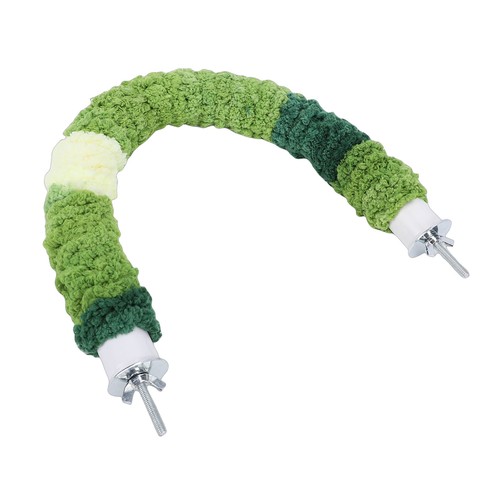 Shape perch cotton rope bird - u,