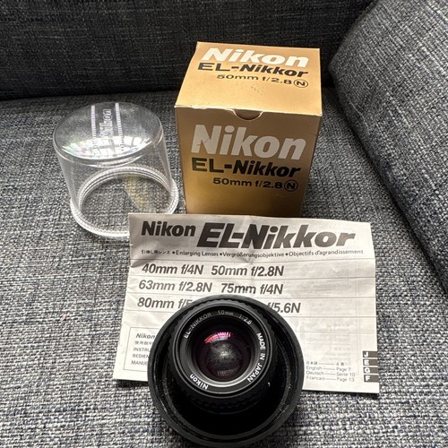 Nikon nikkor 50mm 2 - nikon, el-nikkor