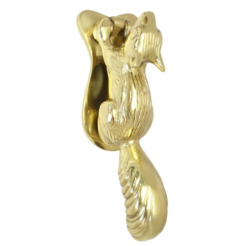 Squirrel door knocker heavy - squirrel,