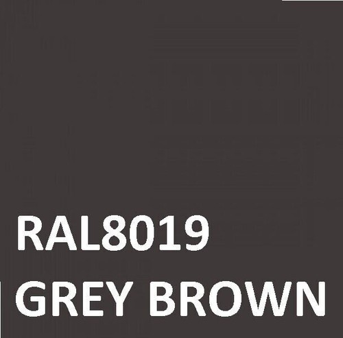 Powder coat - , brown
