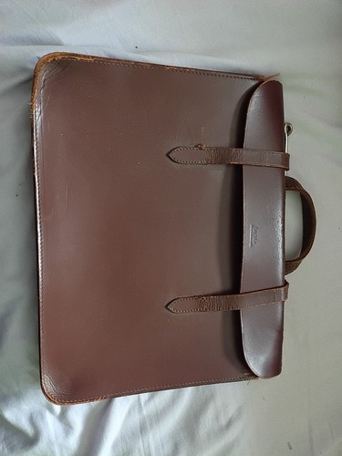Vintage brown leather - vintage, 'hornby'