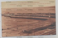 White Star Line postcard SS Traffic or Nomadic titanic tender cherbourg olympic