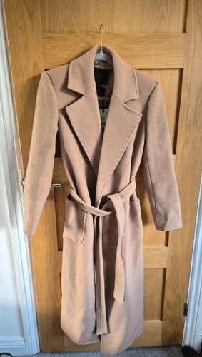 Zara beige camel wool blend