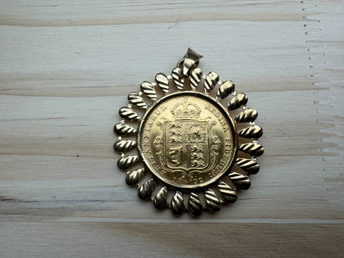1892 gold half sovereign - gold,
