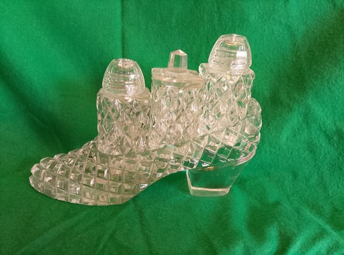 German cut crystal shoe - cut, 3