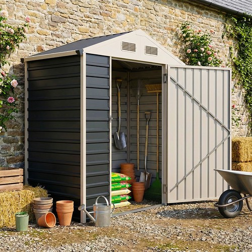 6x3ft metal garden storage - 6x3ft,
