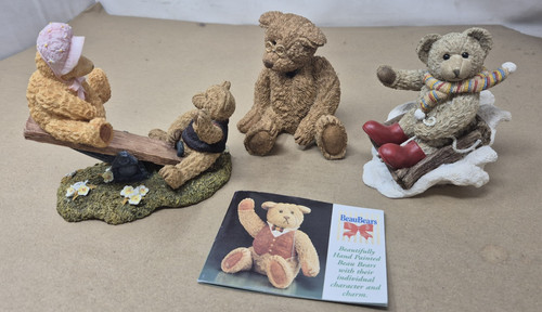 Vintage beau bears - figures, 3