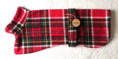 Double fleece dog coat - dog, m