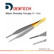 Adson Dressing Tweezers Forceps Serrated Surgical Dental High Quality  5 Inch CE
