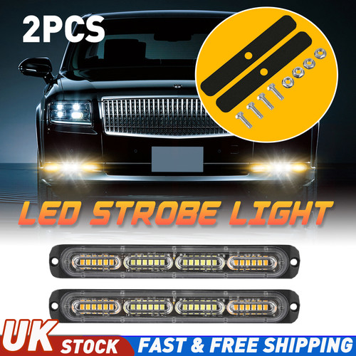 Emergency strobe flashing - 2x,