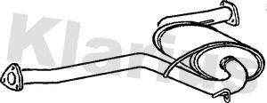 Centre muffler fits - centre,