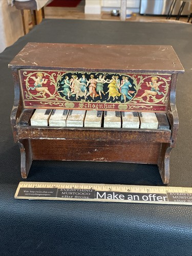 Antique schoenhut piano - antique, child