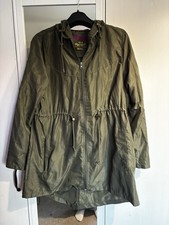 Primark Women's Khaki Parka in a Pocket Size Small