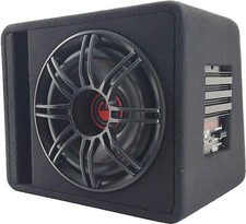 Gravity  G12BD 12" Active Powered Car Subwoofer+Sub Enclosure Bandpass Subwoofer