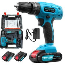2 Battery 21V Cordless Drill