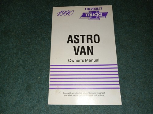 1990 chevrolet astro van - 1990,