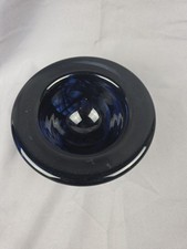 Kosta Boda Glass Atoll Bowl By Anna Ehrner Blue Swirl Ocean