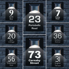 House Number Plaques