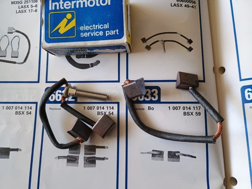 Starter motor brushes fits - motor,