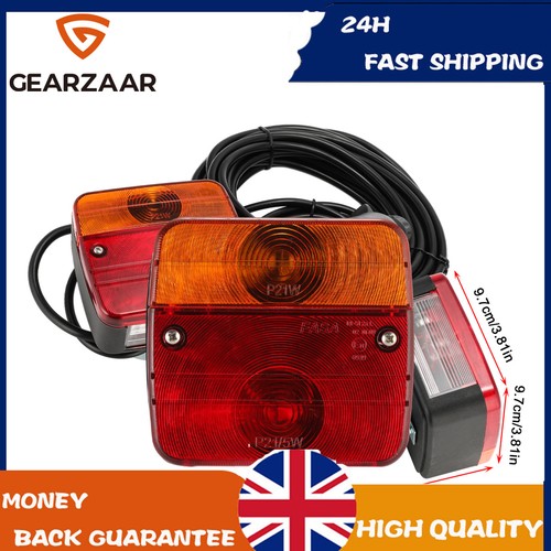 Rear towing light board - rear,