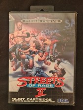 STREETS OF RAGE II 2 Sega Mega