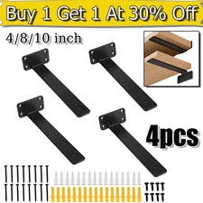 4X Floating Shelf Brackets