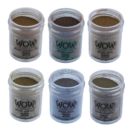 Wow metallic embossing - metallic, powder