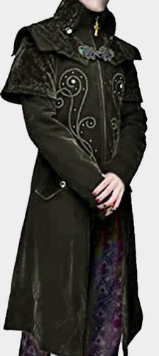Coat small black - small, gothic