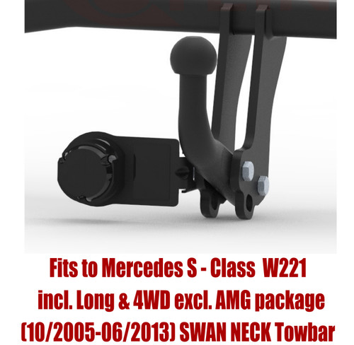 Swan neck tow bar - tow,