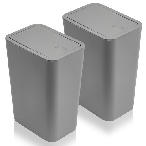 Pcs slim bathroom bin - 2,