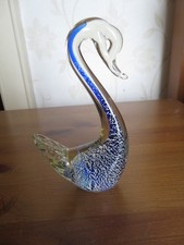 Vintage Murano style swan with