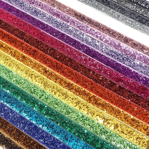 10mm glitter velvet ribbon - 10mm,