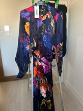 Karen Millen Floral Satin Maxi