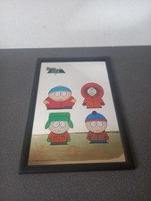 1999 SOUTH PARK COMEDY CENTRAL MIRROR FRAME 32cm X 22cm