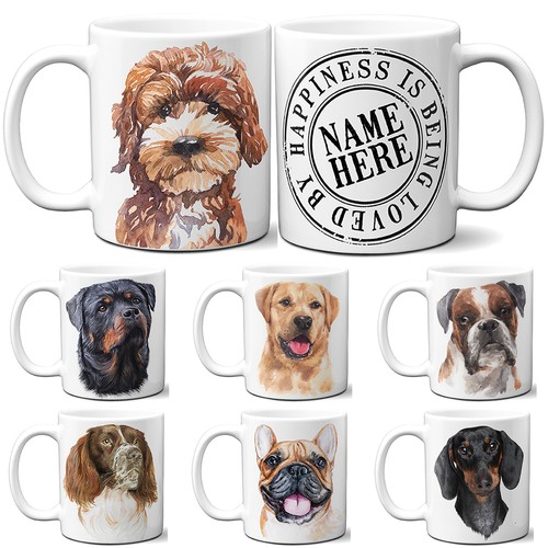 Personalised dog mug - dog, pet