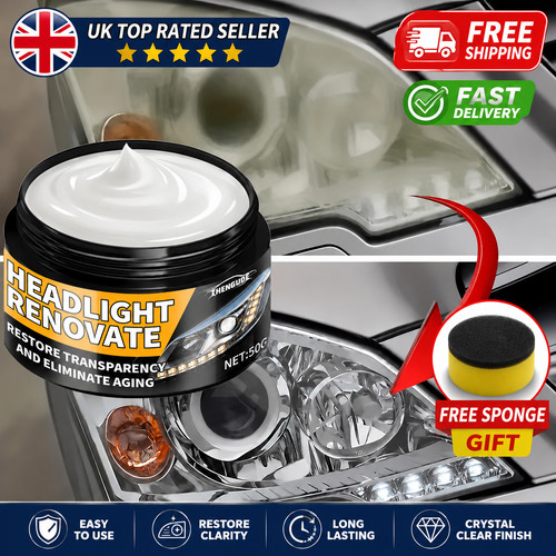 Car headlight restoration kit - headlight,