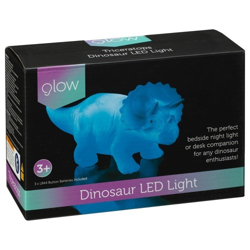 Glow triceratops dinosaur - glow,