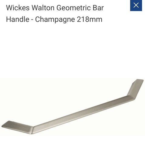 Wickes nickel kitchen door - kitchen,