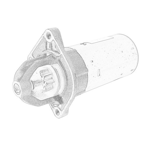 Starter fits fuso - starter, fits: