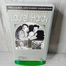 LAUREL & HARDY DIRTY WORK VHS - RARE RETRO VIDEO TAPE