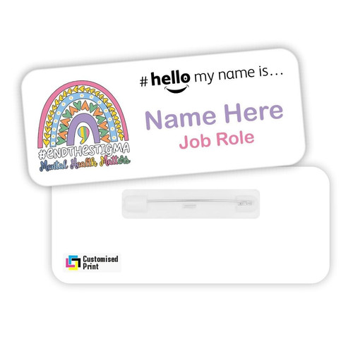 Hello name badge student - my,