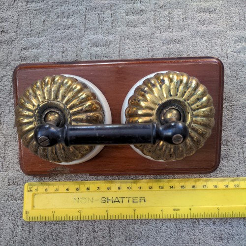 Antique brass ceramic - antique,