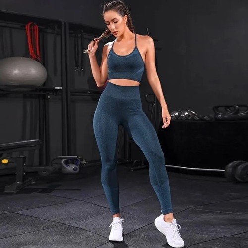 2pcs women tracksuit seamless - women,