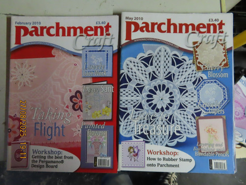 Parchment craft magazines - parchment, 8