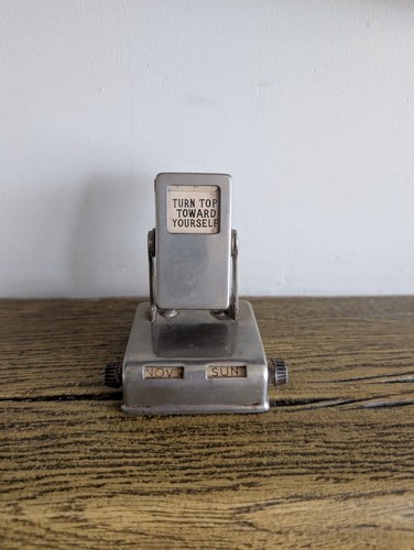 Vintage 1950s chrome perpetual - chrome,
