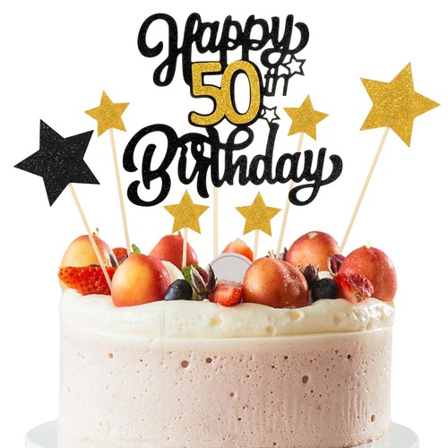 Happy 50th birthday cake - happy,