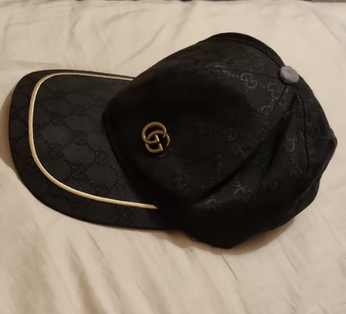 Gucci black logo - black, cap