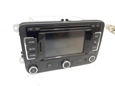 2013 SKODA SUPERB RADIO STEREO HEAD UNIT 3T0035197F *NEEDS CODE